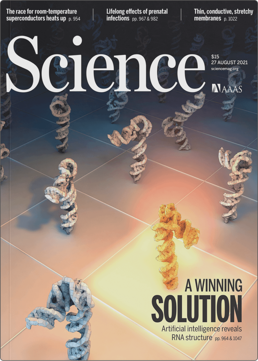 Atomic's research on the cover of Science journal